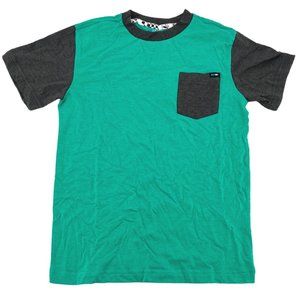 Amplify | Boy's T-Shirt | Green & Grey | Size: M (10/12)